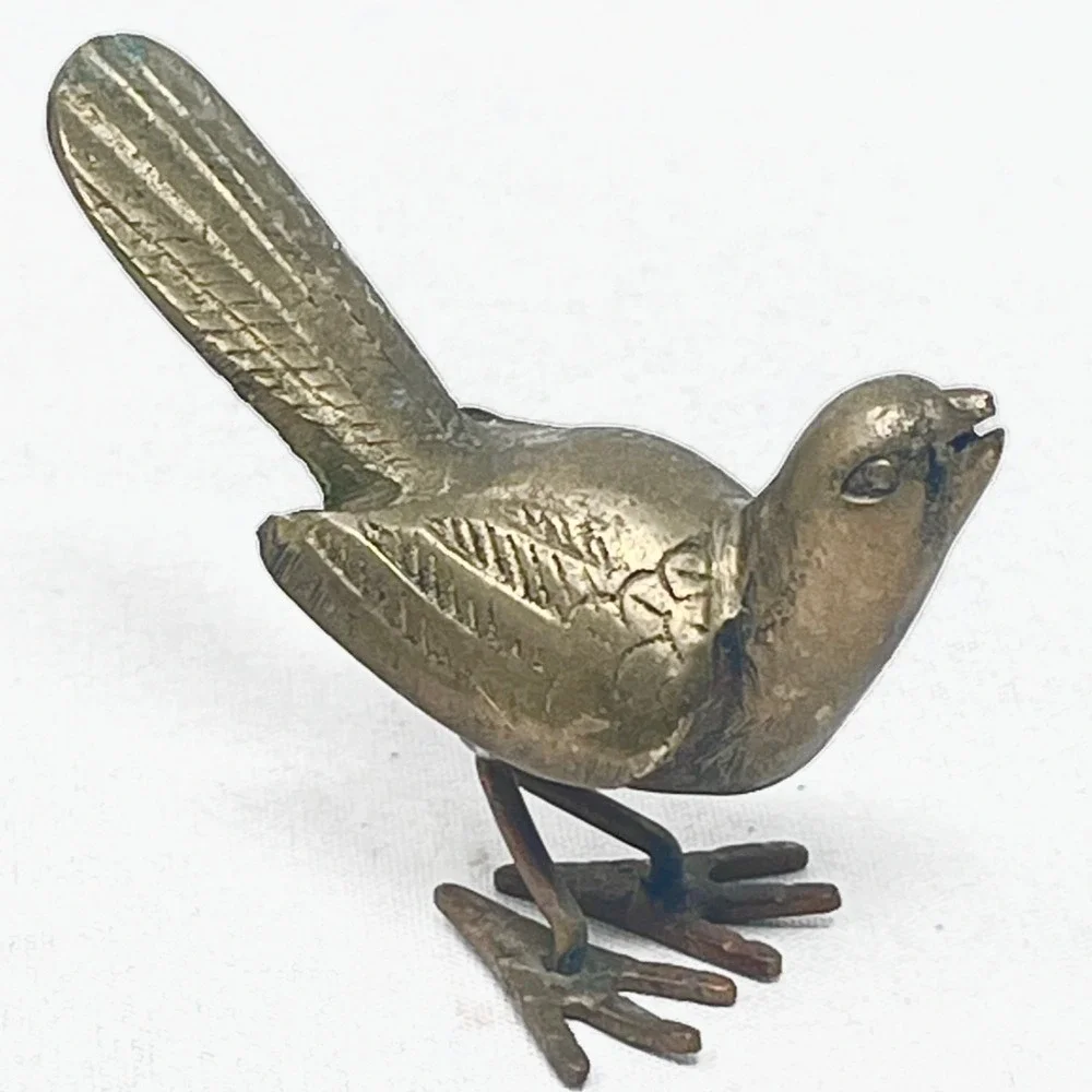Brass‎ Bird Miniature 2.25
